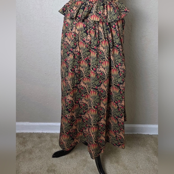 Hyacinth House Tuckernuck Black Multi Floral Maeve Midi Dress Size XXS - Picture 7 of 9